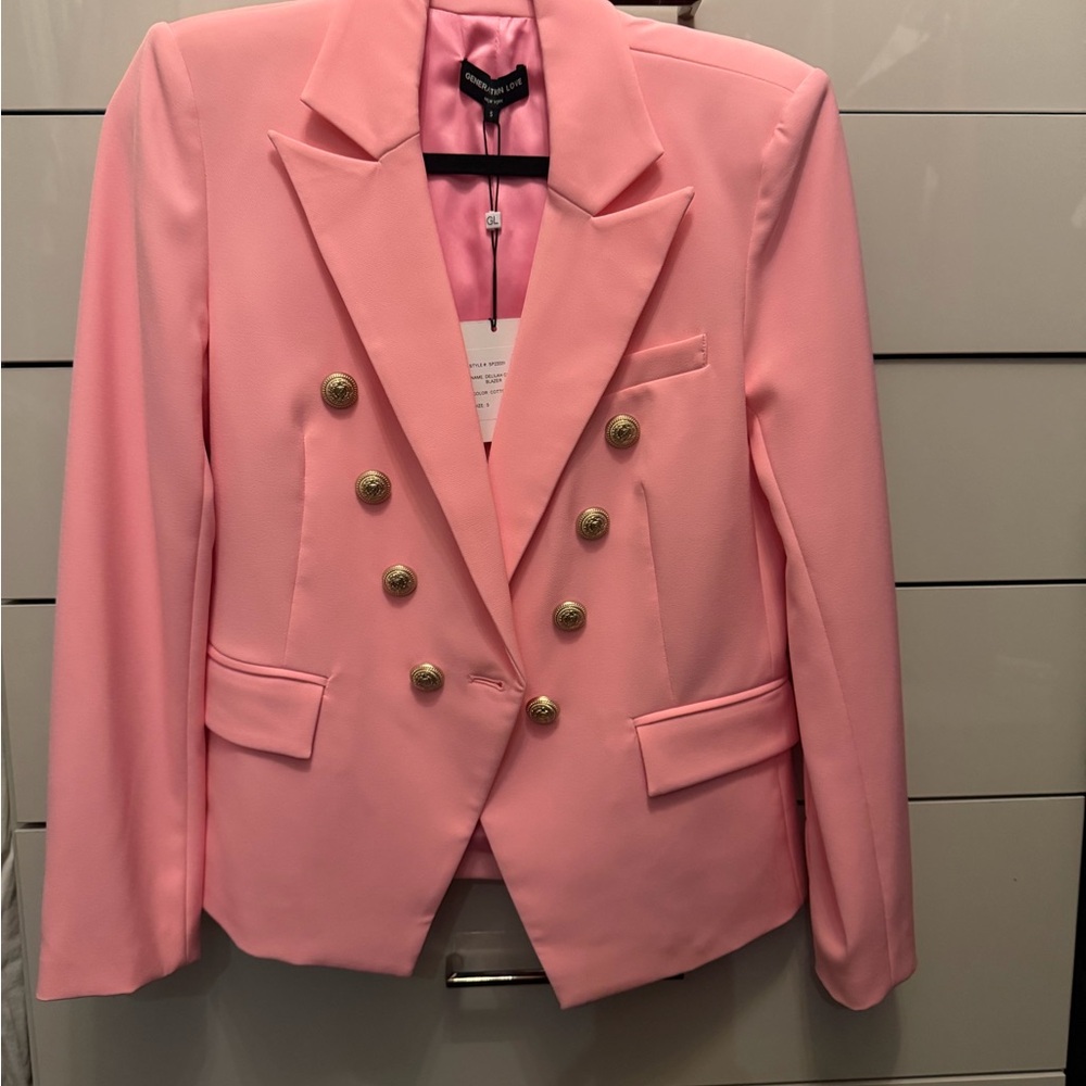 Generation Love Delilah Blazer in Cotton Candy